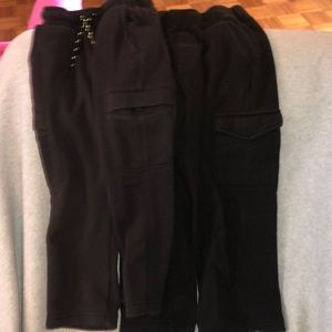 Boys black sweats